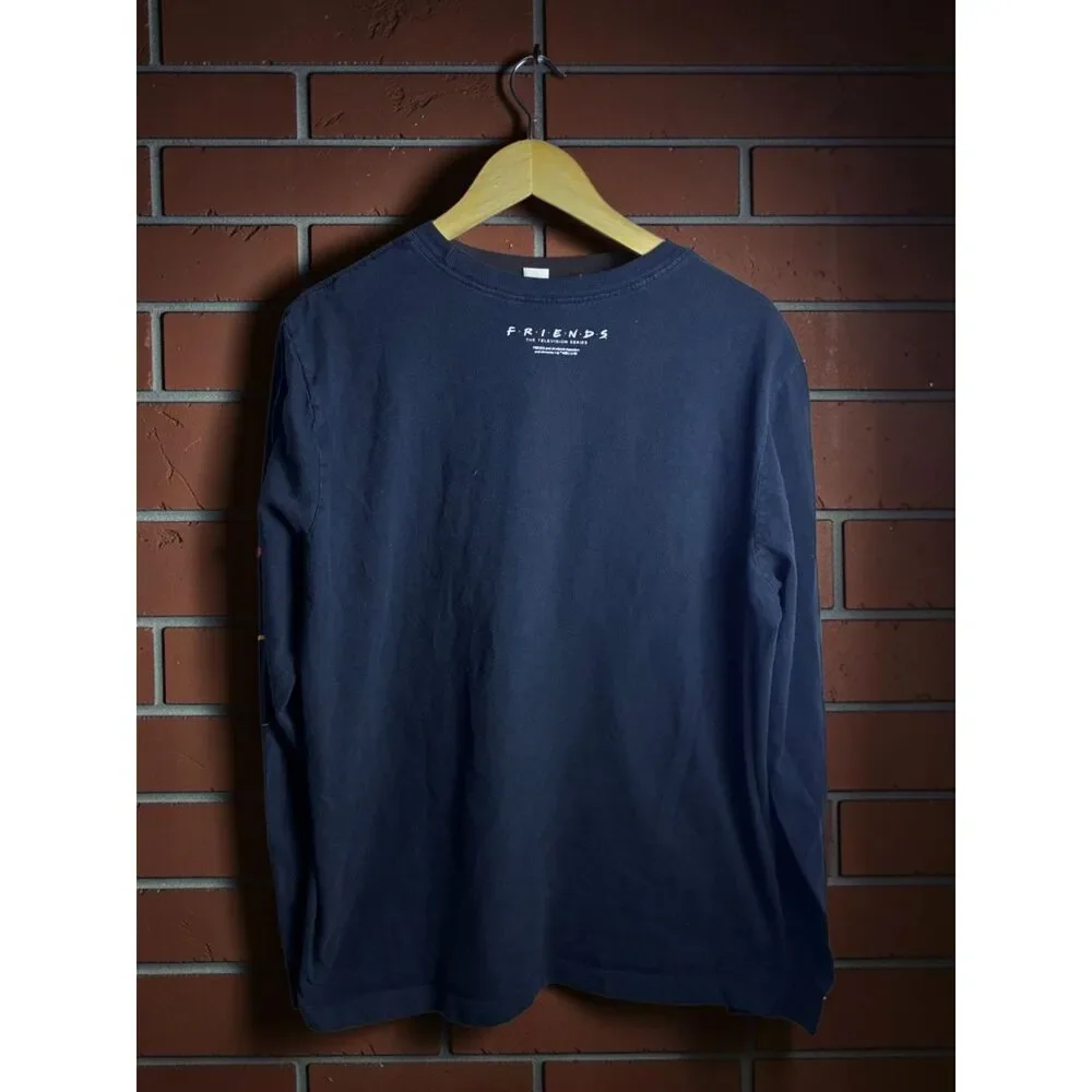 Friends Central Perk Nike Long Sleeve T-Shirt Men's Large Black